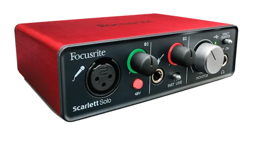 Focusrite Scarlett Solo audio interface